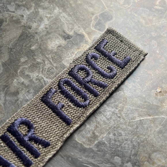 U.S. AIR FORCE embroidered tape patch - vintage - Picture 4 of 10